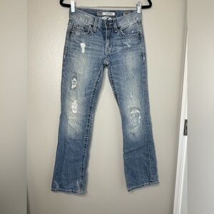 Buckle BKE Carter Jeans Men’s 26 Regular Light Wash Denim Thick Stitch